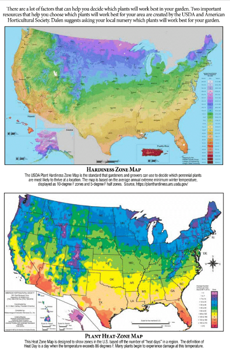 Gardening between two extremes: Hot Summer & Cold Winter zone maps - Dalen