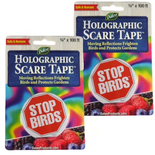 Bond / Gardeneer - Holographic Bird Scare Tape - 100' Roll – Steve Regan  Company